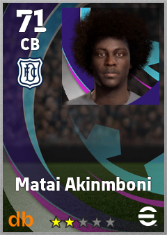 Matai Akinmboni eFootball player card
