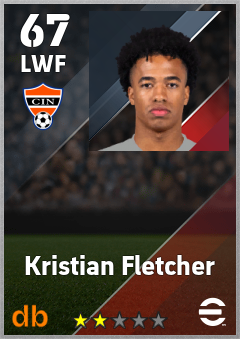 Kristian Fletcher — LWF, OVR 67, MAX 67