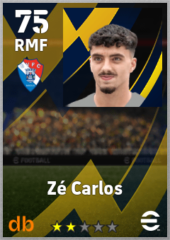 Zé Carlos — RMF, OVR 75, MAX 75