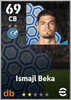 Ismajl Beka — CB, OVR 69, MAX 69