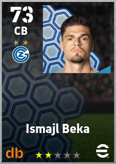 Ismajl Beka — CB, OVR 73, MAX 73