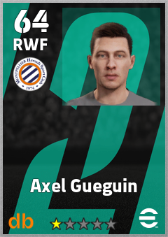 Axel Gueguin eFootball player card