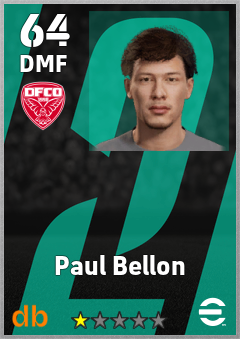 Paul Bellon — DMF, OVR 64, MAX 64