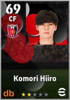Komori Hiiro eFootball player card