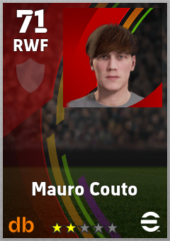 Mauro Couto — RWF, OVR 71, MAX 71