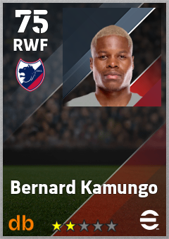 Bernard Kamungo eFootball player card