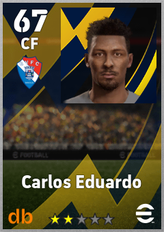 Carlos Eduardo — CF, OVR 67, MAX 67