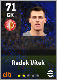 Radek Vítek — GK, OVR 71, MAX 71