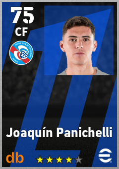 Joaquín Panichelli — CF, OVR 75, MAX 75
