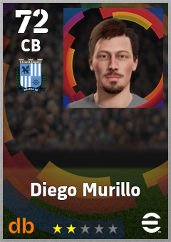 Diego Murillo — CB, OVR 72, MAX 72
