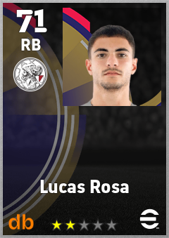 Lucas Rosa — RB, OVR 71, MAX 71