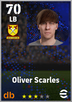 Oliver Scarles eFootball player card