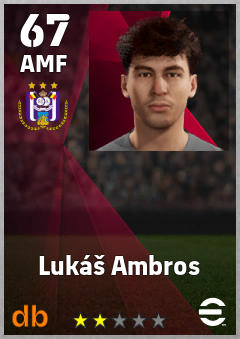Lukáš Ambros — AMF, OVR 67, MAX 67