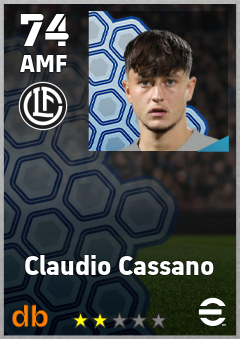 Claudio Cassano eFootball player card