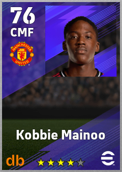 Kobbie Mainoo eFootball player card