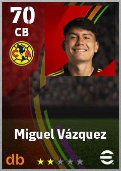 Miguel Vázquez eFootball player card