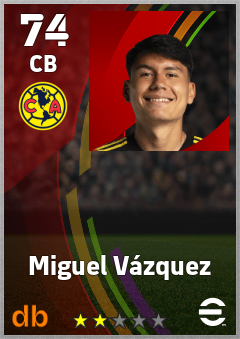 Miguel Vázquez — CB, OVR 74, MAX 74