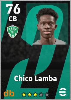 Chico Lamba eFootball player card