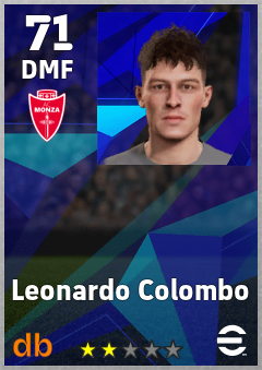 Leonardo Colombo — DMF, OVR 71, MAX 71