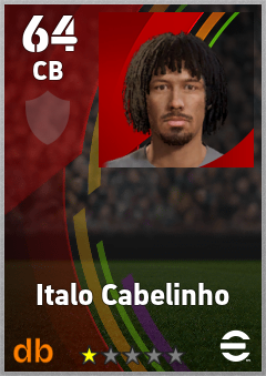 Italo Cabelinho eFootball player card