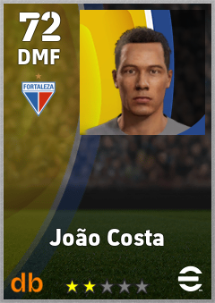 João Costa — DMF, OVR 72, MAX 72
