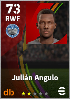 Julián Angulo — RWF, OVR 73, MAX 73