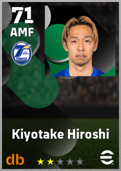Kiyotake Hiroshi eFootball player card