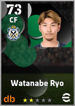Watanabe Ryo — CF, OVR 73, MAX 73