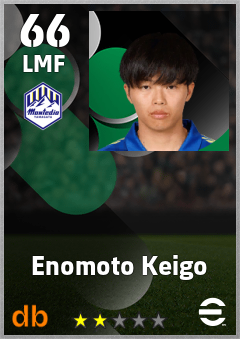 Enomoto Keigo — LMF, OVR 66, MAX 66