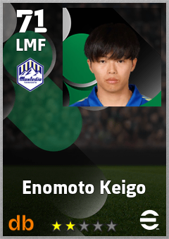 Enomoto Keigo — LMF, OVR 71, MAX 71