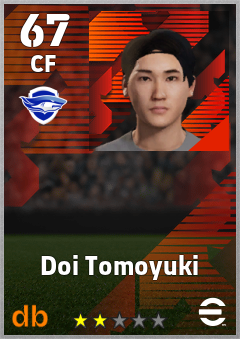 Doi Tomoyuki — CF, OVR 67, MAX 67