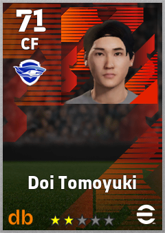 Doi Tomoyuki — CF, OVR 71, MAX 71