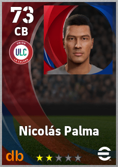 Nicolás Palma eFootball player card