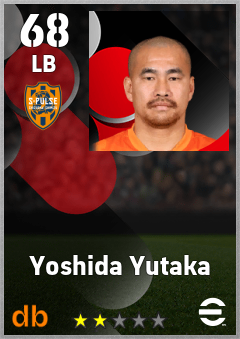 Yoshida Yutaka eFootball player card