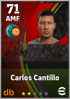 Carlos Cantillo — AMF, OVR 71, MAX 71