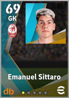 Emanuel Sittaro — GK, OVR 69, MAX 69