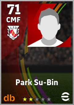 Park Su-Bin — CMF, OVR 71, MAX 71