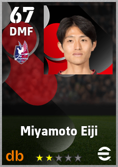 Miyamoto Eiji eFootball player card