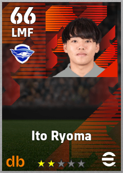 Ito Ryoma — LMF, OVR 66, MAX 66