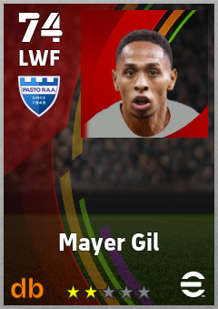 Mayer Gil — LWF, OVR 74, MAX 74
