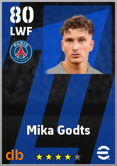 Mika Godts eFootball player card