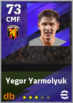 Yegor Yarmolyuk eFootball player card