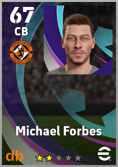 Michael Forbes — CB, OVR 67, MAX 67