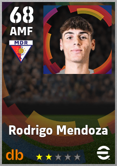 Rodrigo Mendoza eFootball player card