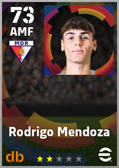 Rodrigo Mendoza — AMF, OVR 73, MAX 73