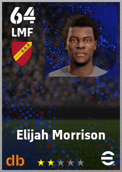 Elijah Morrison eFootball player card