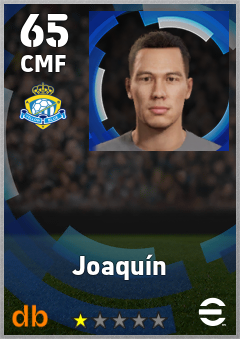 Joaquín — CMF, OVR 65, MAX 65