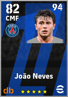João Neves eFootball player card