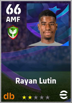 Rayan Lutin — AMF, OVR 66, MAX 66