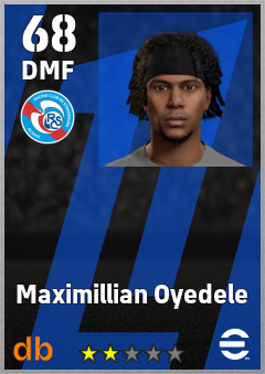 Maximillian Oyedele eFootball player card